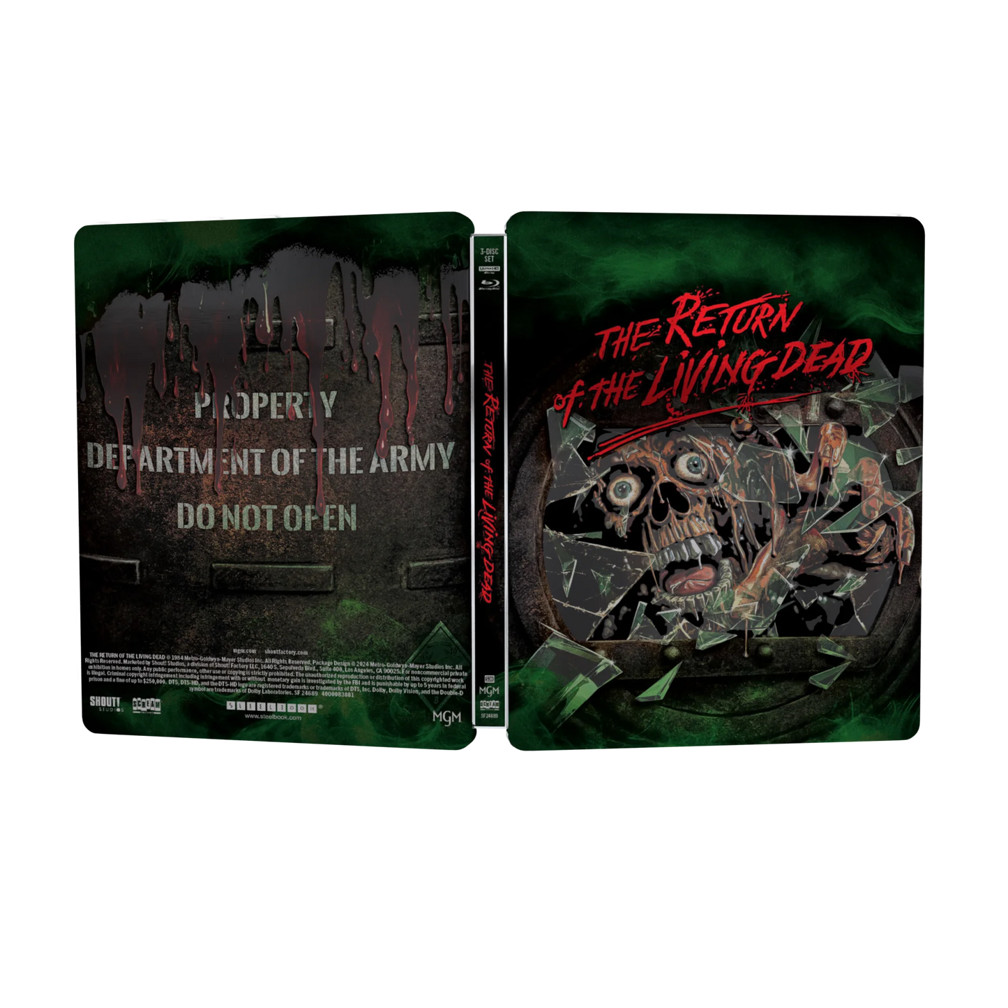 The Return of the Living Dead (Walmart Exclusive) Steelbook (4K Ultra HD + Blu-ray)