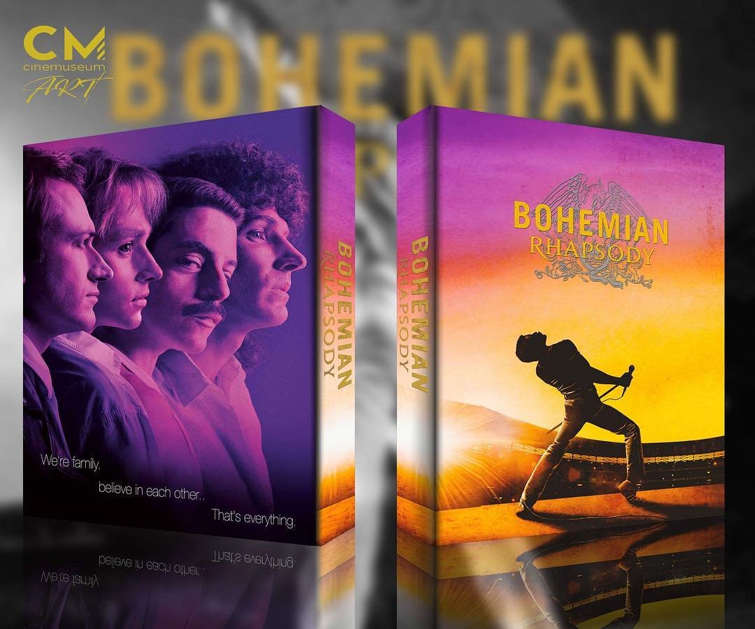 Bohemian Rhapsody Cinemusem CMA#09 Blu-ray Steelbook Lenticular Full Slip
