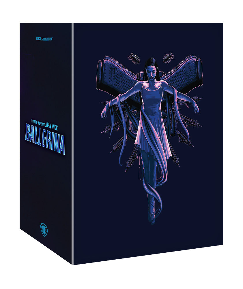 From the World of John Wick: Ballerina 4K Blu-ray Steelbook Manta Lab Exclusive ME#90 One Click Box Set - PREORDER