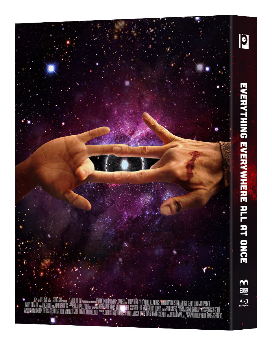 Everything Everywhere All At Once Steelbook Blu-ray Steelbook Manta Lab Exclusive ME#59 HDN GB Pre-Order Lenticular Slip