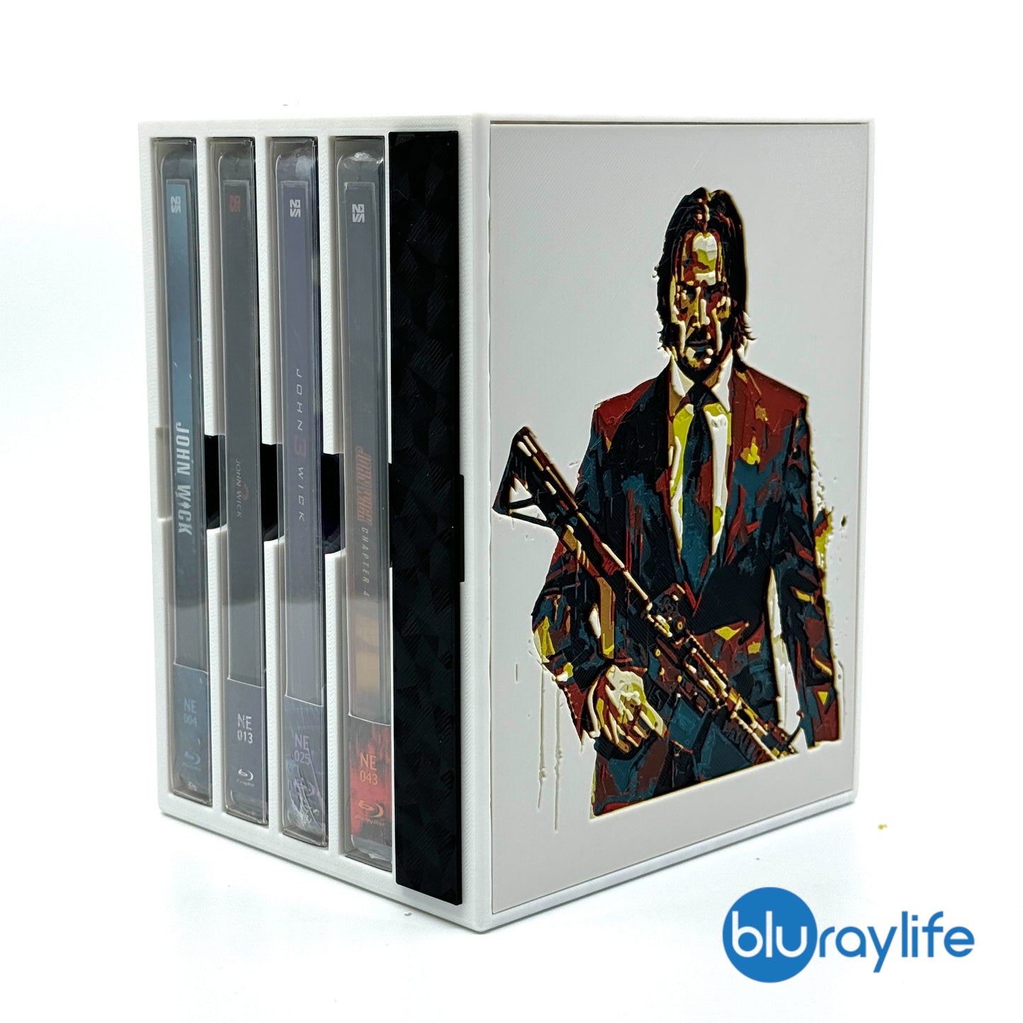 John Wick 5 Movie Steelbook Display Case