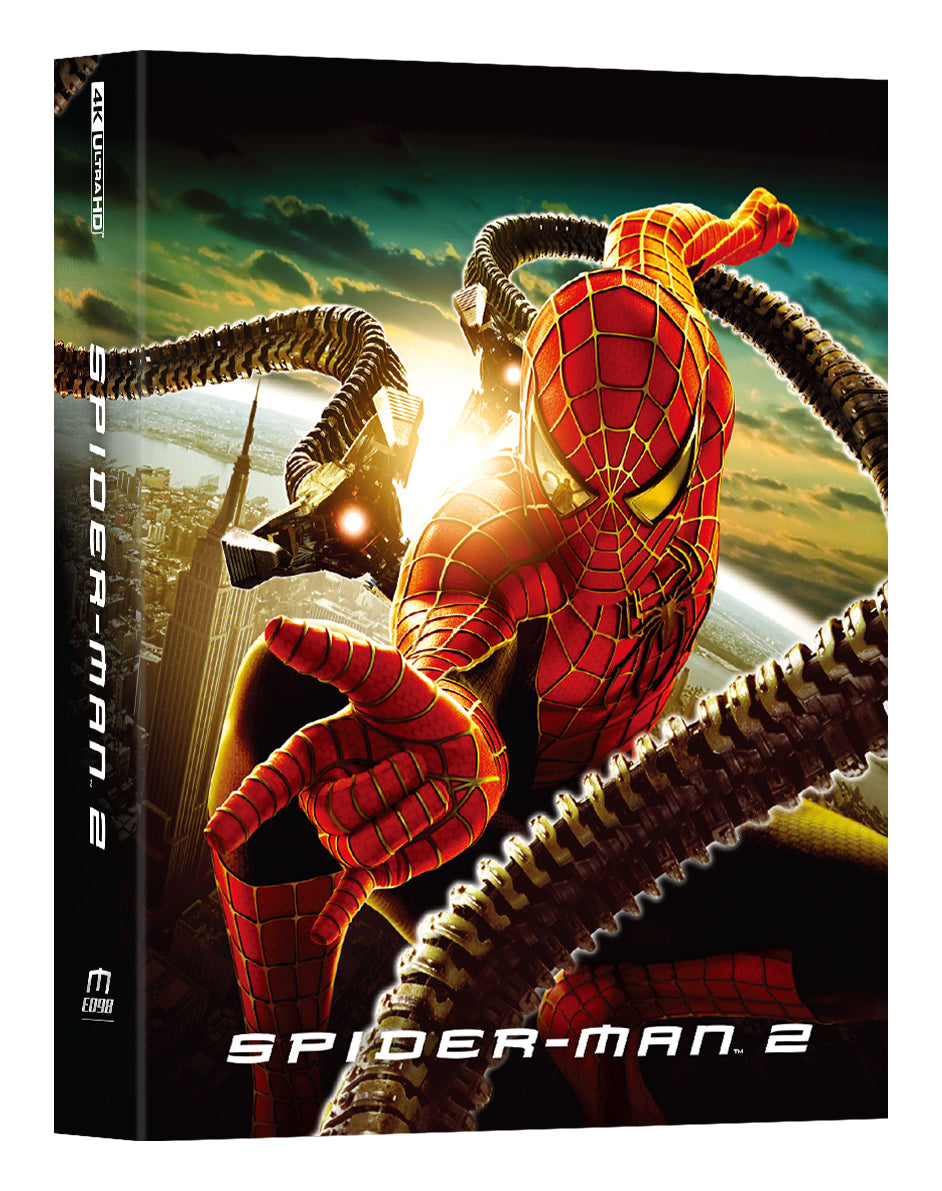 Spider-Man 2 4K Blu-ray Steelbook Manta Lab Exclusive ME#98 Double