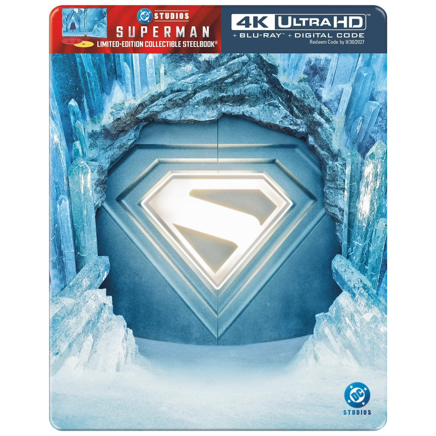 Superman (2025) 4K Ultra HD Steelbook + Blu-ray + Digital 4K