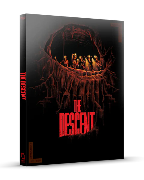 The Descent 20th Anniversary 4K Blu-ray Steelbook  (4K Ultra HD + Blu-ray + Digital) - PREORDER
