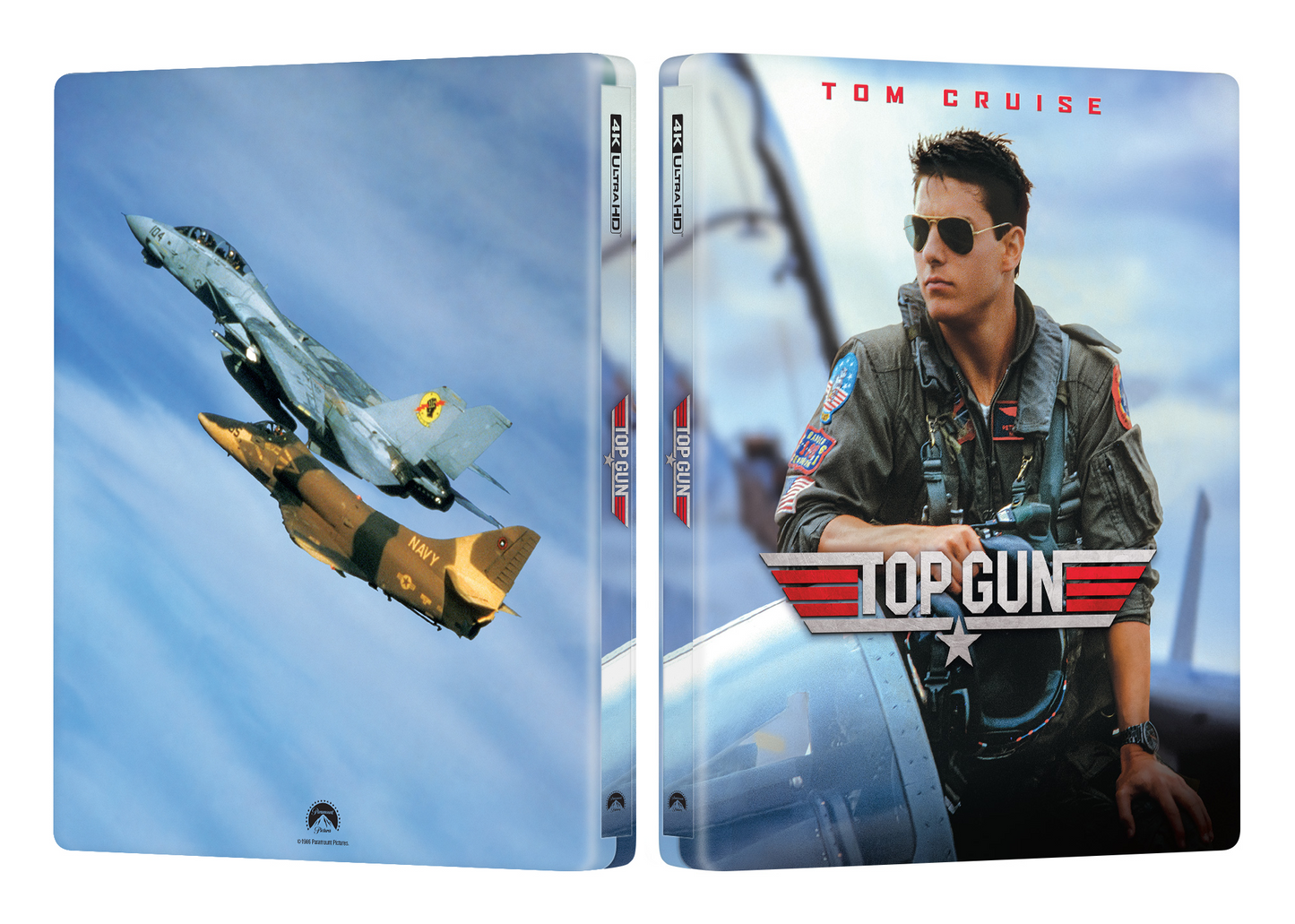 Top Gun 4K Blu-ray Steelbook Manta Lab Exclusive ME#80 Full Slip