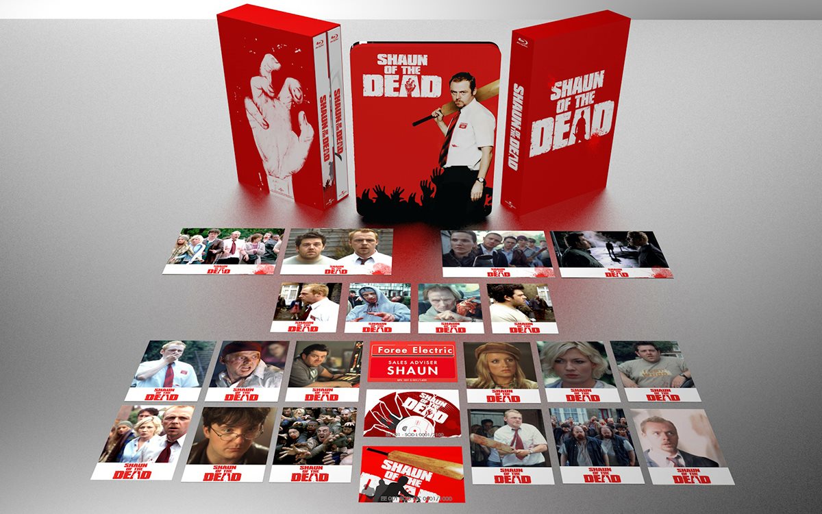 Shaun Of The Dead Blu-ray Steelbook EverythingBlu Exclusive #001 BluBox