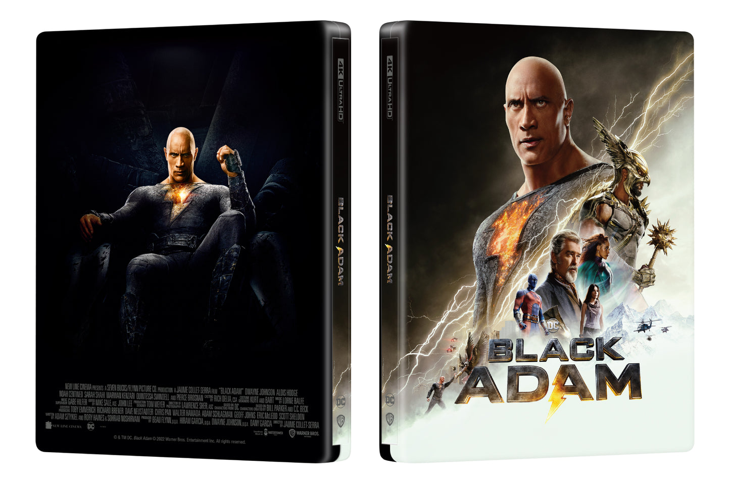 Black Adam 4K Blu-ray Steelbook Manta Lab Exclusive ME#56 One Click Box Set *LOW NUMBER #007*