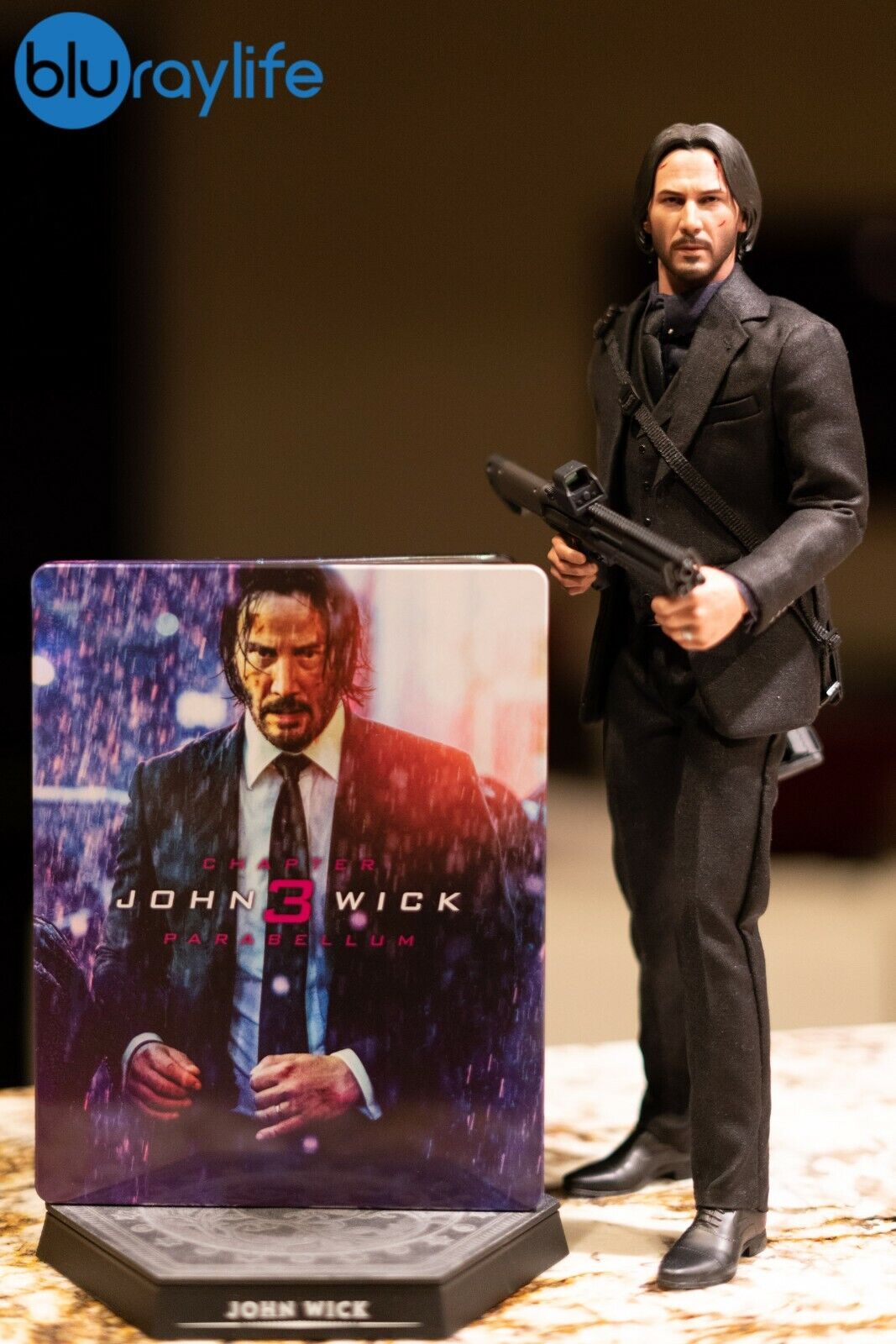 John Wick: Chapter 3 Parabellum Blu-ray Steelbook Novamedia Exclusive #25 Lenticular Slip