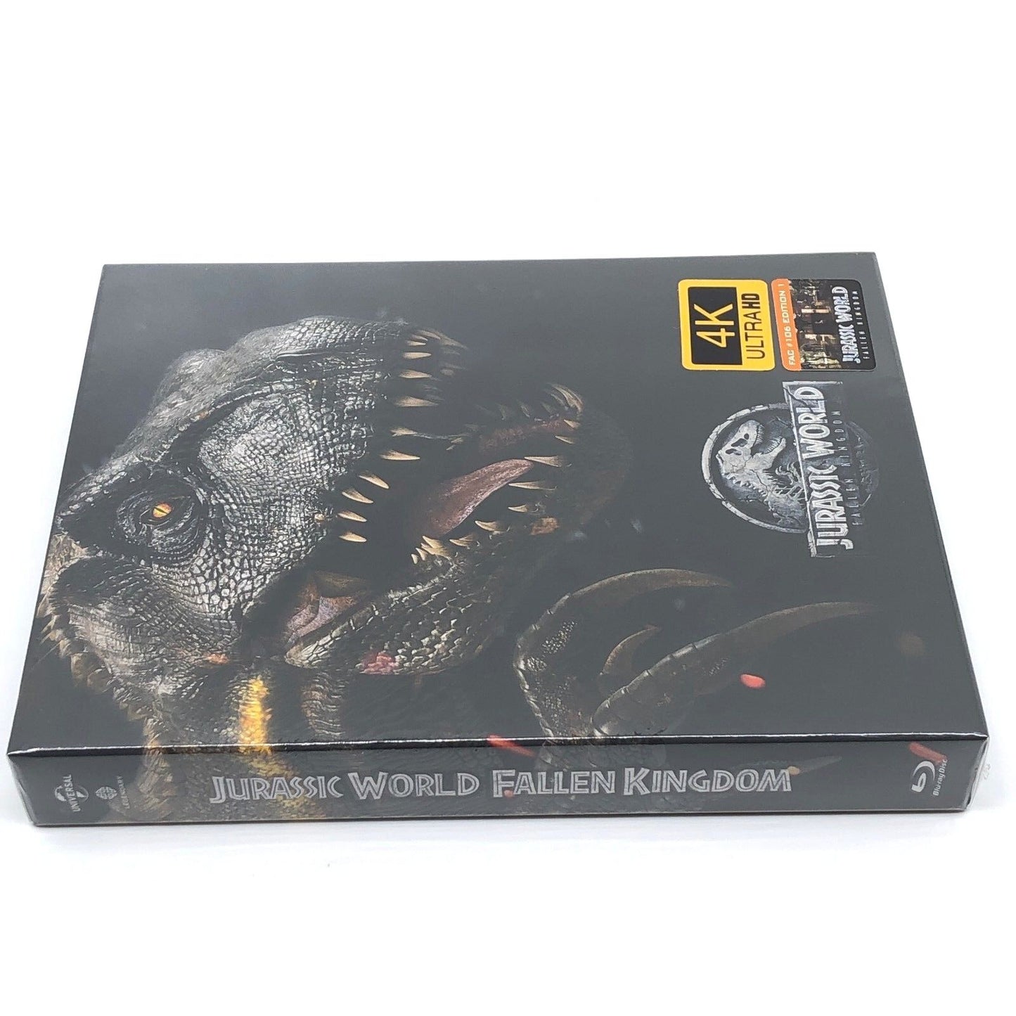 Jurassic World: Fallen Kingdom 4K+2D Blu-ray Steelbook Filmarena Collection #106 E1 Full Slip