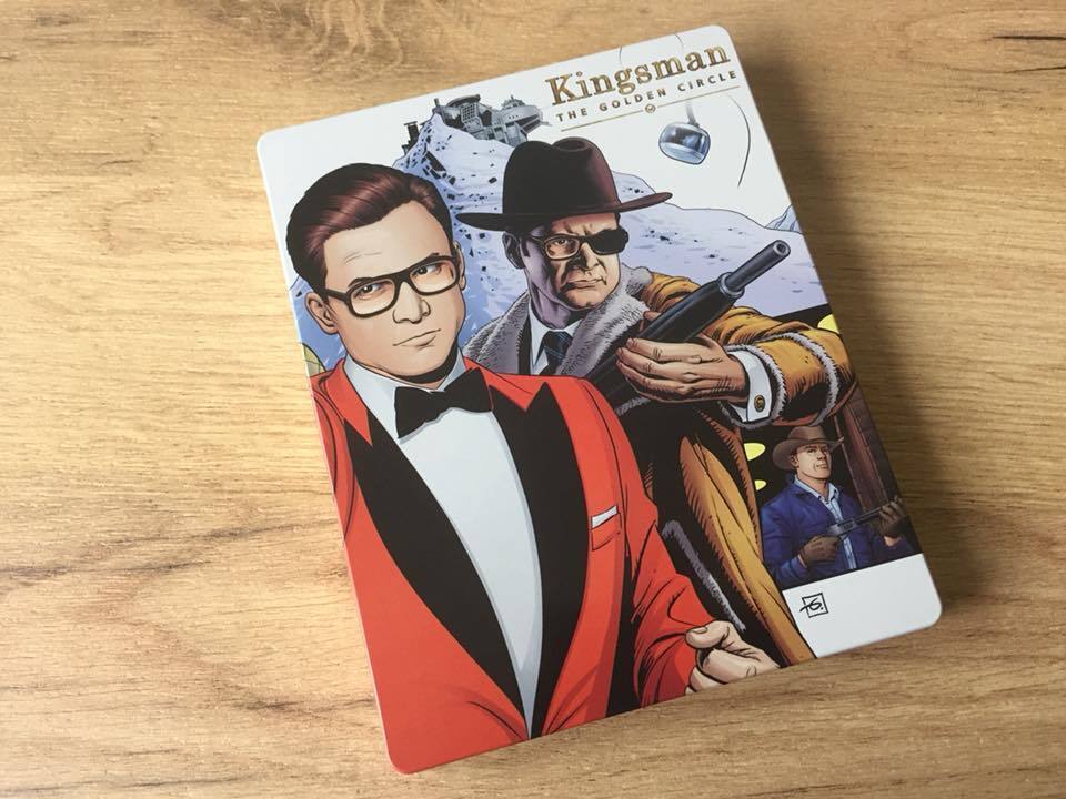 Kingsman: The Golden Circle Blu-ray Steelbook Filmarena Collection #93 Full Slip