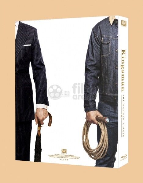 Kingsman: The Golden Circle Blu-ray Steelbook Filmarena Collection #93 Full Slip
