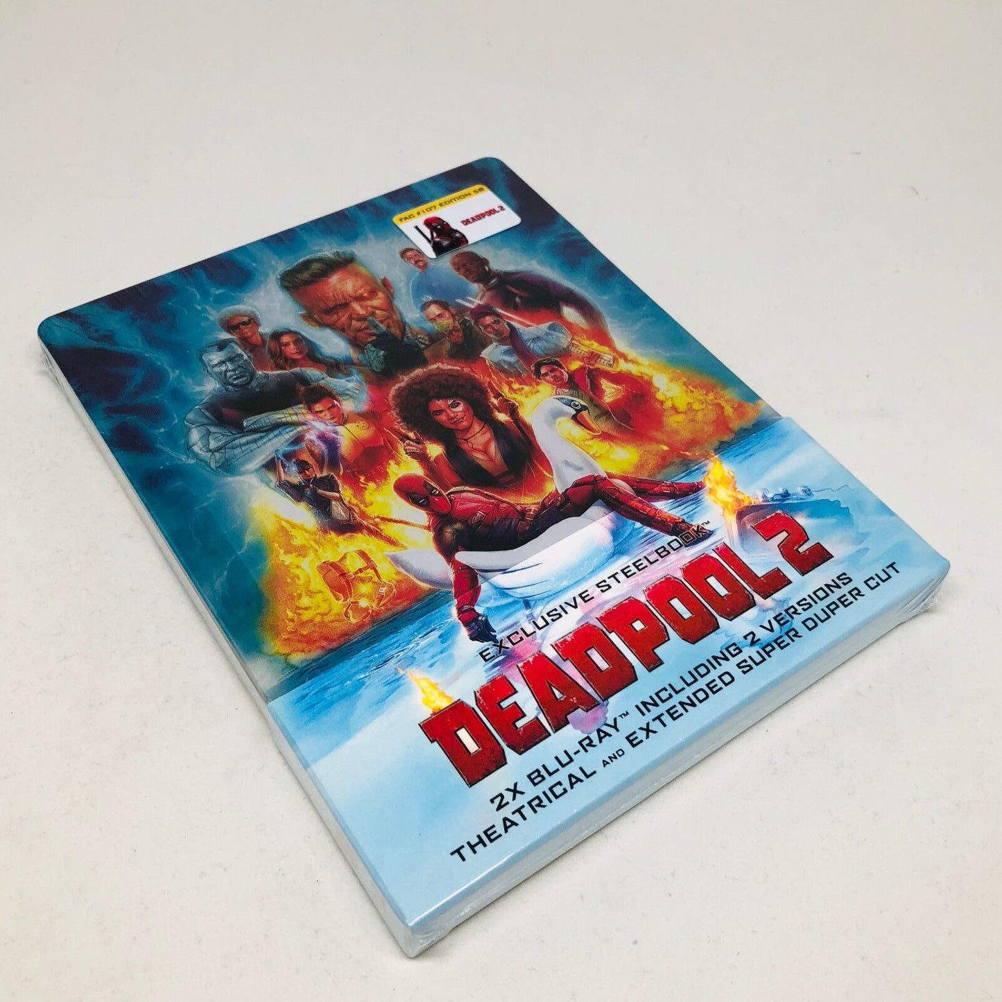 Deadpool 2 Blu-ray Steelbook Filmarena Collection #107 E5B Quarter Slip