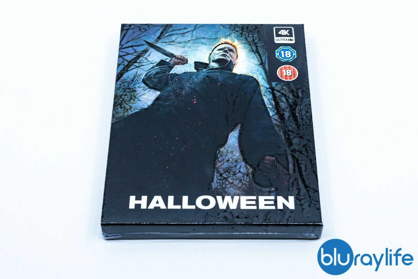Halloween (2018) 4K + Bonus Blu-ray Steelbook EverythingBlu BPS#005 Exclusive Full Slip
