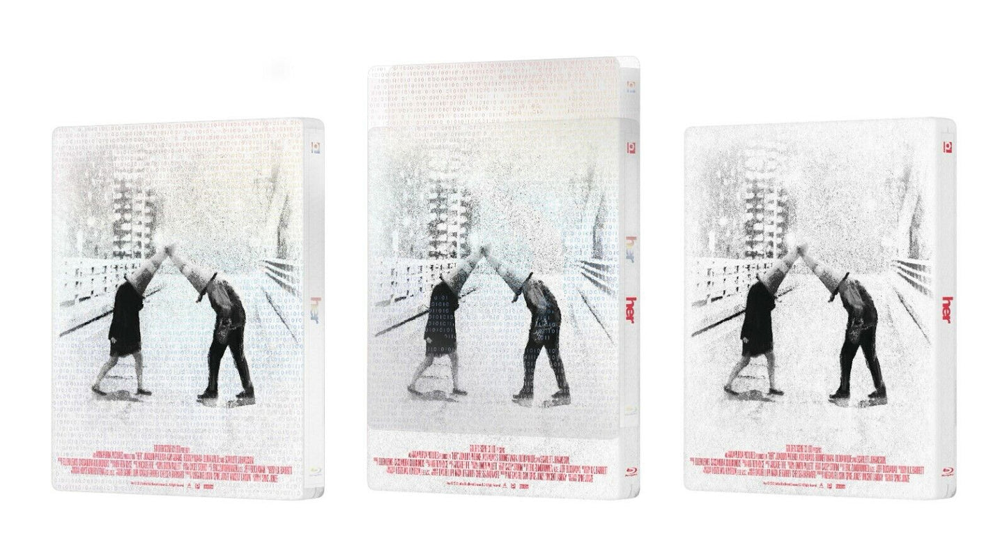 HER Blu-ray Steelbook Manta Lab Exclusive ME#37 Double Lenticular Full Slip