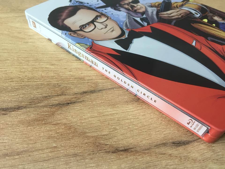 Kingsman: The Golden Circle Blu-ray Steelbook Filmarena Collection #93 Full Slip