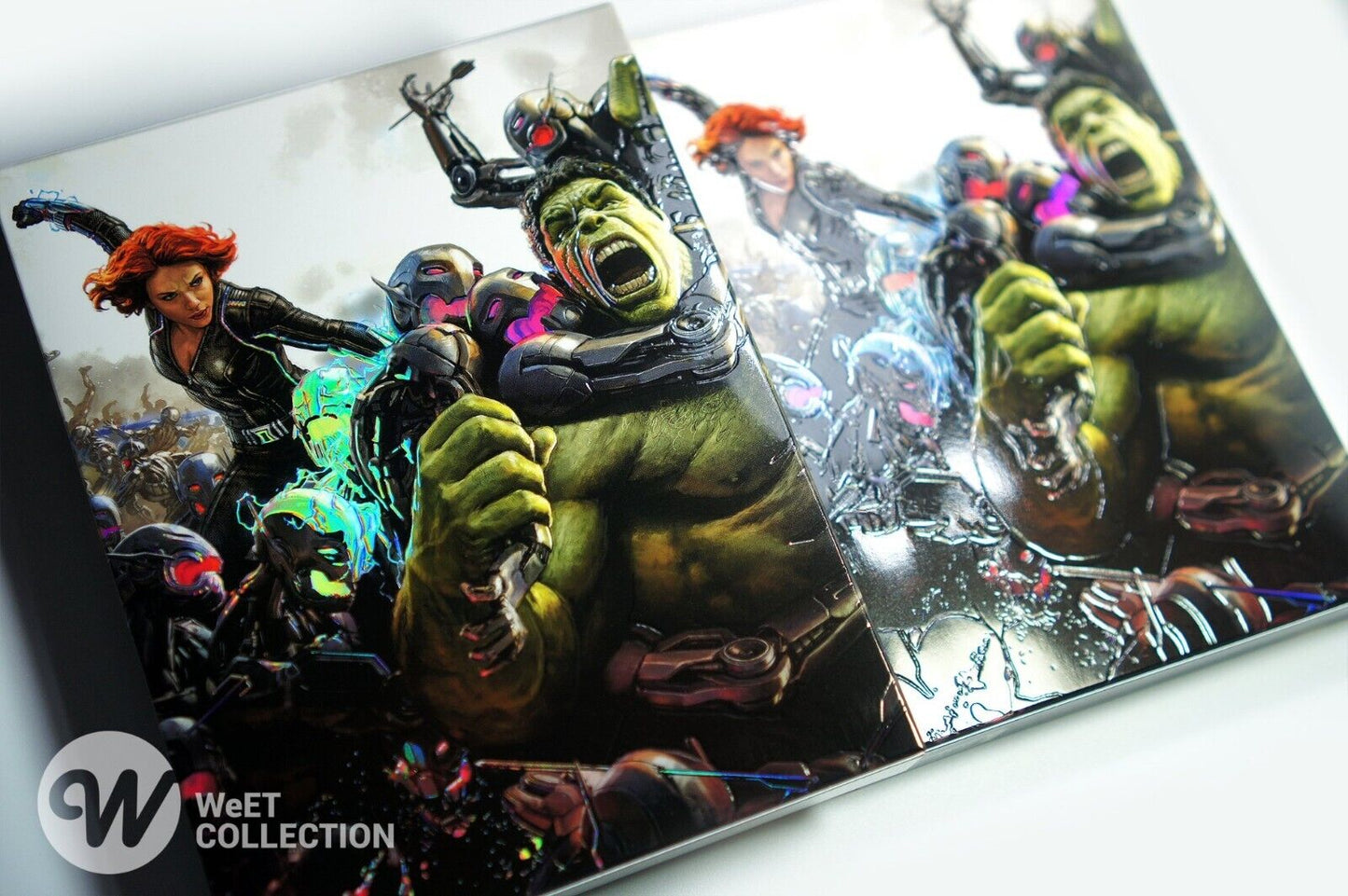 Avengers: Age of Ultron 4K+2D+3D Blu-ray SteelBook WeET Collection Exclusive #15 Lenticular Full Slip B1