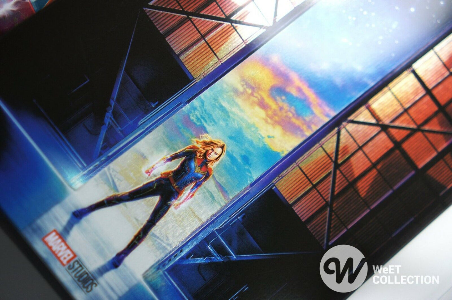 Captain Marvel 4K+2D Blu-ray Steelbook WeET Collection Exclusive #5 Lenticular Slip B