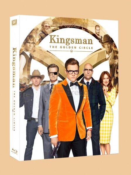 Kingsman: The Golden Circle Blu-ray Steelbook Filmarena Collection #93 Full Slip