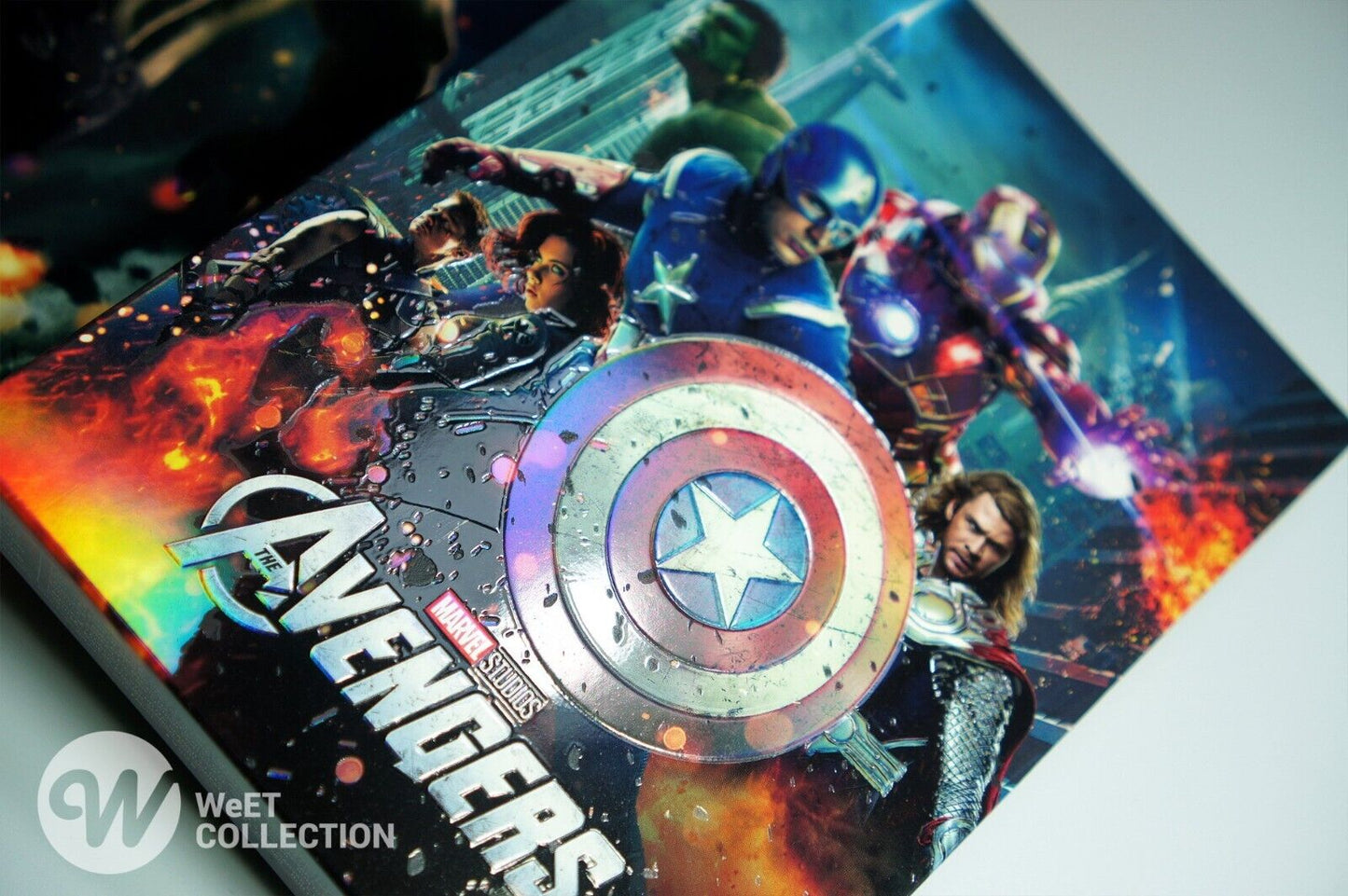 Avengers 4K+2D+3D Blu-ray SteelBook WeET Collection Exclusive #14 Full Slip A1