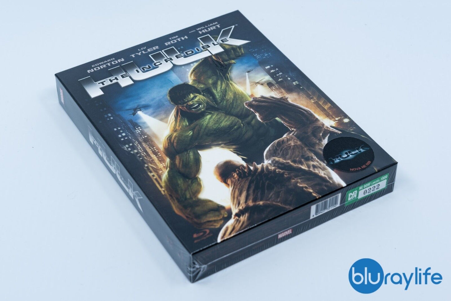 The Incredible Hulk Blu-ray Steelbook Novamedia Exclusive #9 One Click Set