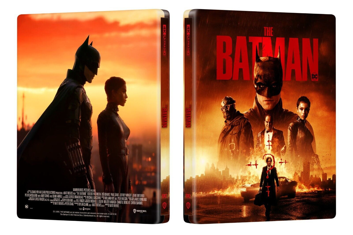 The Batman 4K Blu-ray Steelbook Manta Lab Exclusive ME#52 One Click Box Set *Low Number*