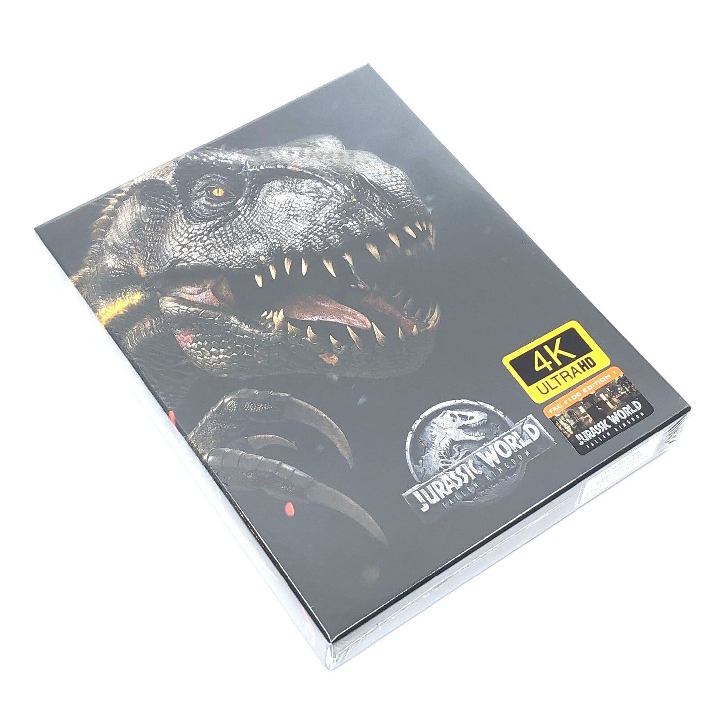 Jurassic World: Fallen Kingdom 4K+2D Blu-ray Steelbook Filmarena Collection #106 E1 Full Slip