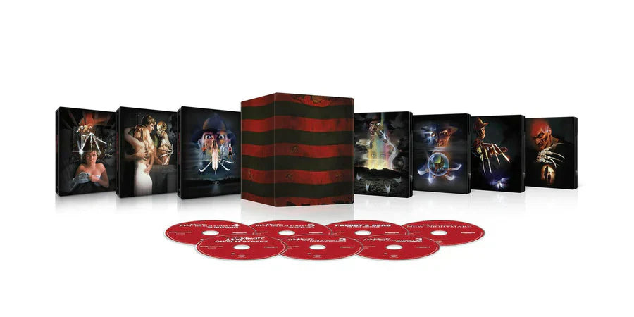 [USA] A Nightmare on Elm Street: 7 Film Collection (2026): 4K UHD Blu-ray Limited Edition SteelBook Library Case (Reprint) Pre-Order Is Live