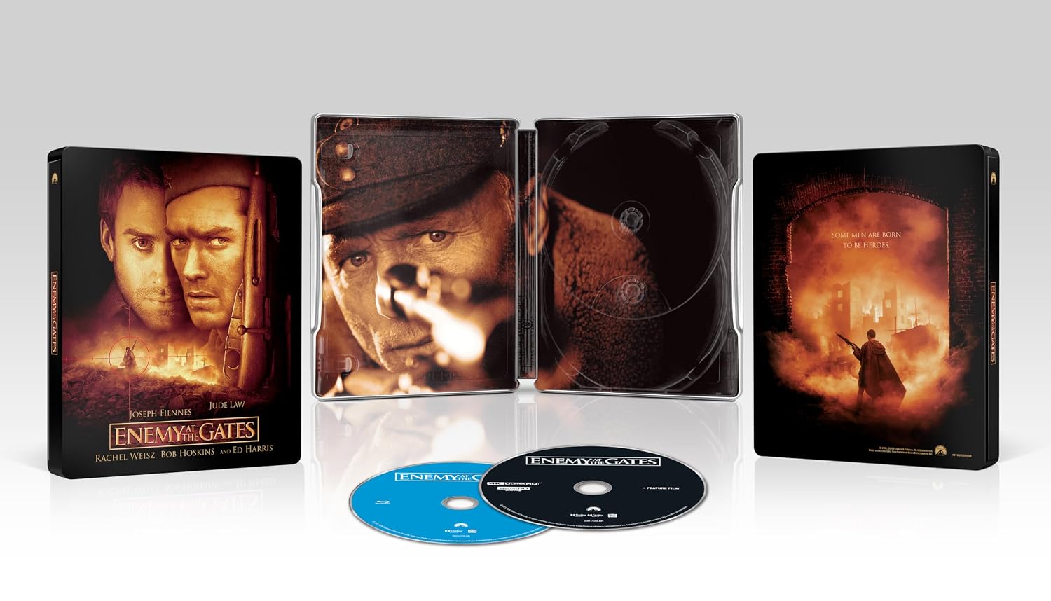 [USA] Enemy at the Gates [ (2026): 4K UHD Blu-ray Limited Edition SteelBook Pre-Order Added