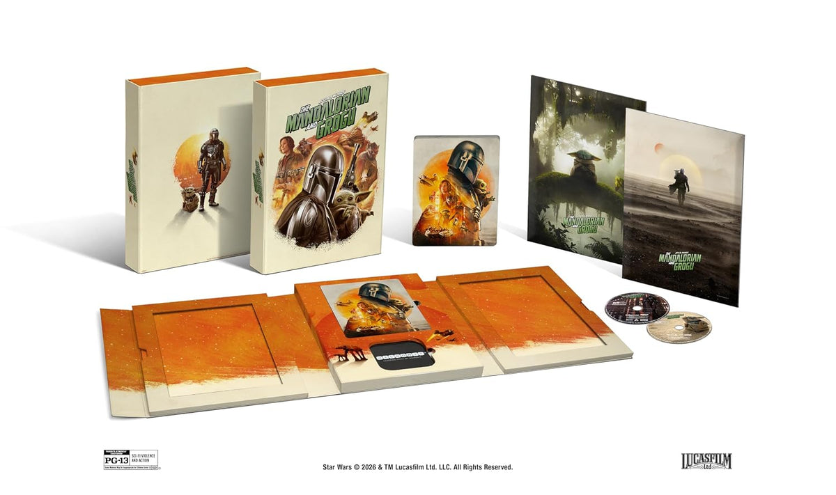 [USA] The Mandalorian and Grogu (2026): 4K UHD Blu-ray Beskar Collector’s Edition SteelBook Pre-Order Added