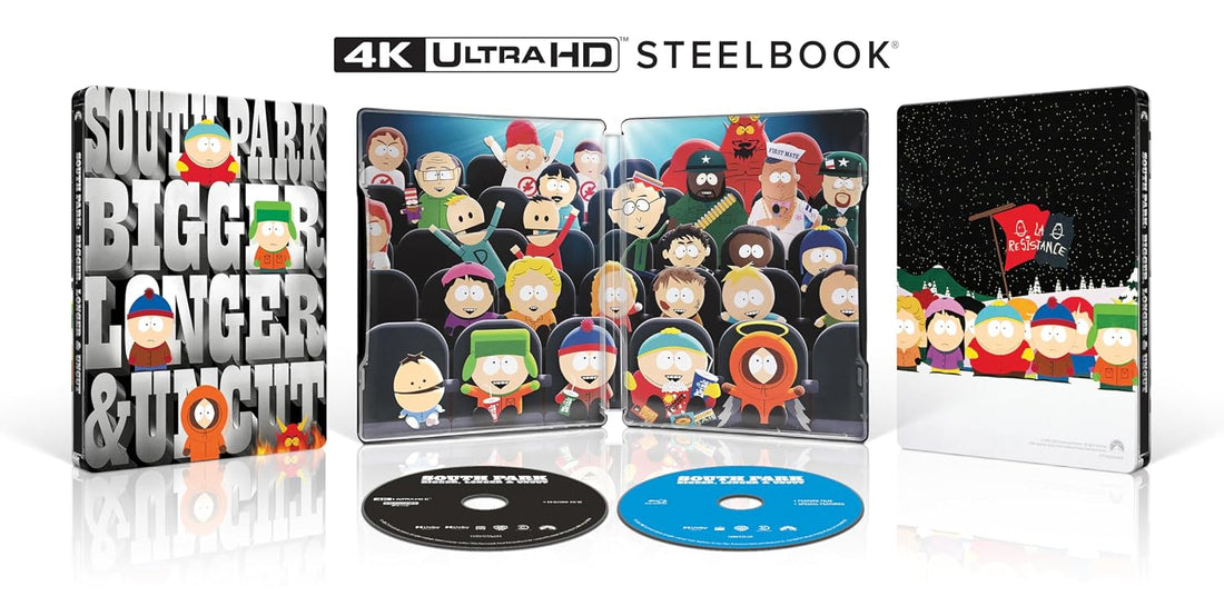 [USA] South Park: Bigger, Longer & Uncut [ (2026): 4K UHD Blu-ray Limited Edition SteelBook Pre-Order Added