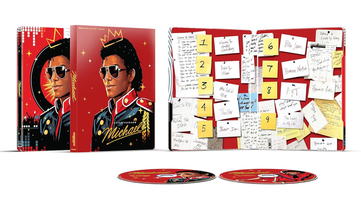 [USA] MICHAEL (2026) 4K + Blu-ray + Digital Amazon Exclusive Limited Edition SteelBook Pre-Order Added