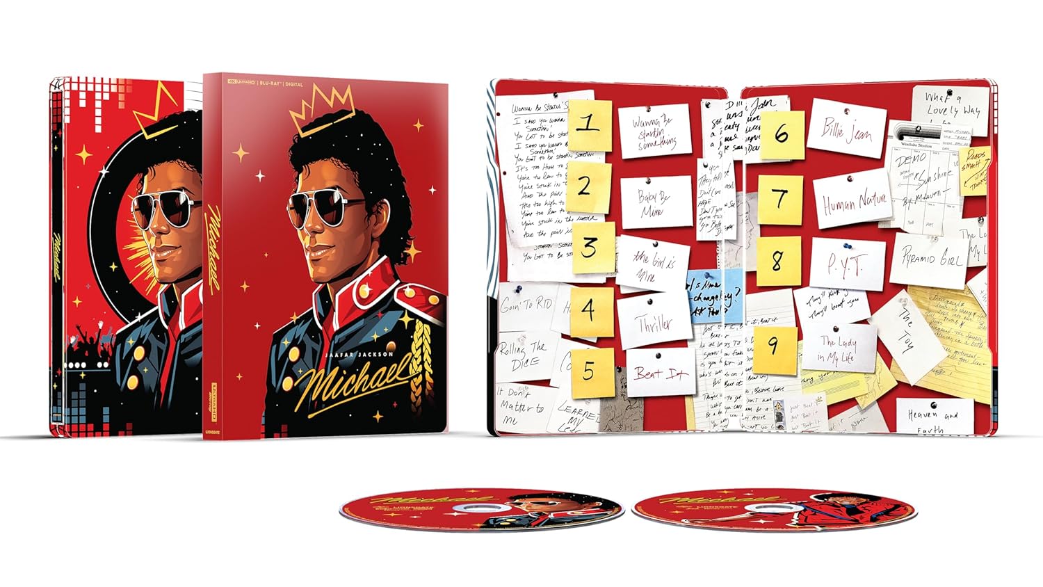 [USA] MICHAEL (2026) 4K + Blu-ray + Digital Amazon Exclusive Limited Edition SteelBook Pre-Order Added