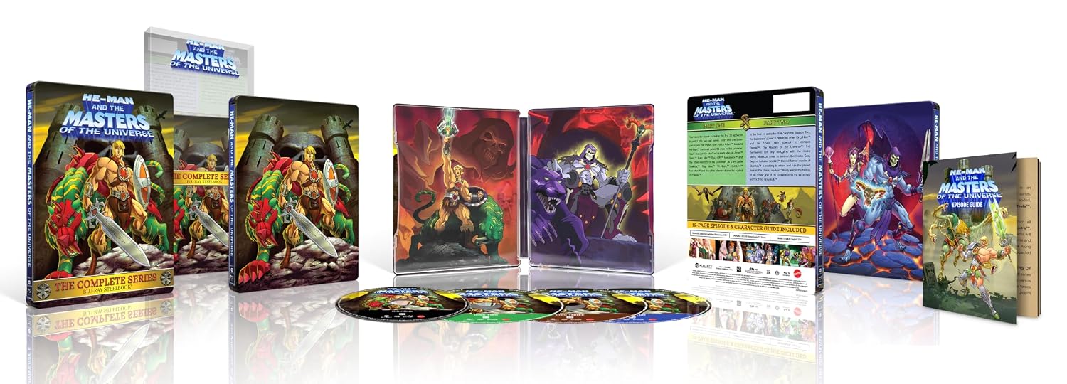 [USA] He-Man & Masters of the Universe: Complete Series (2002-2004) (2002): 4K UHD Blu-ray Limited Edition SteelBook Pre-Order Added