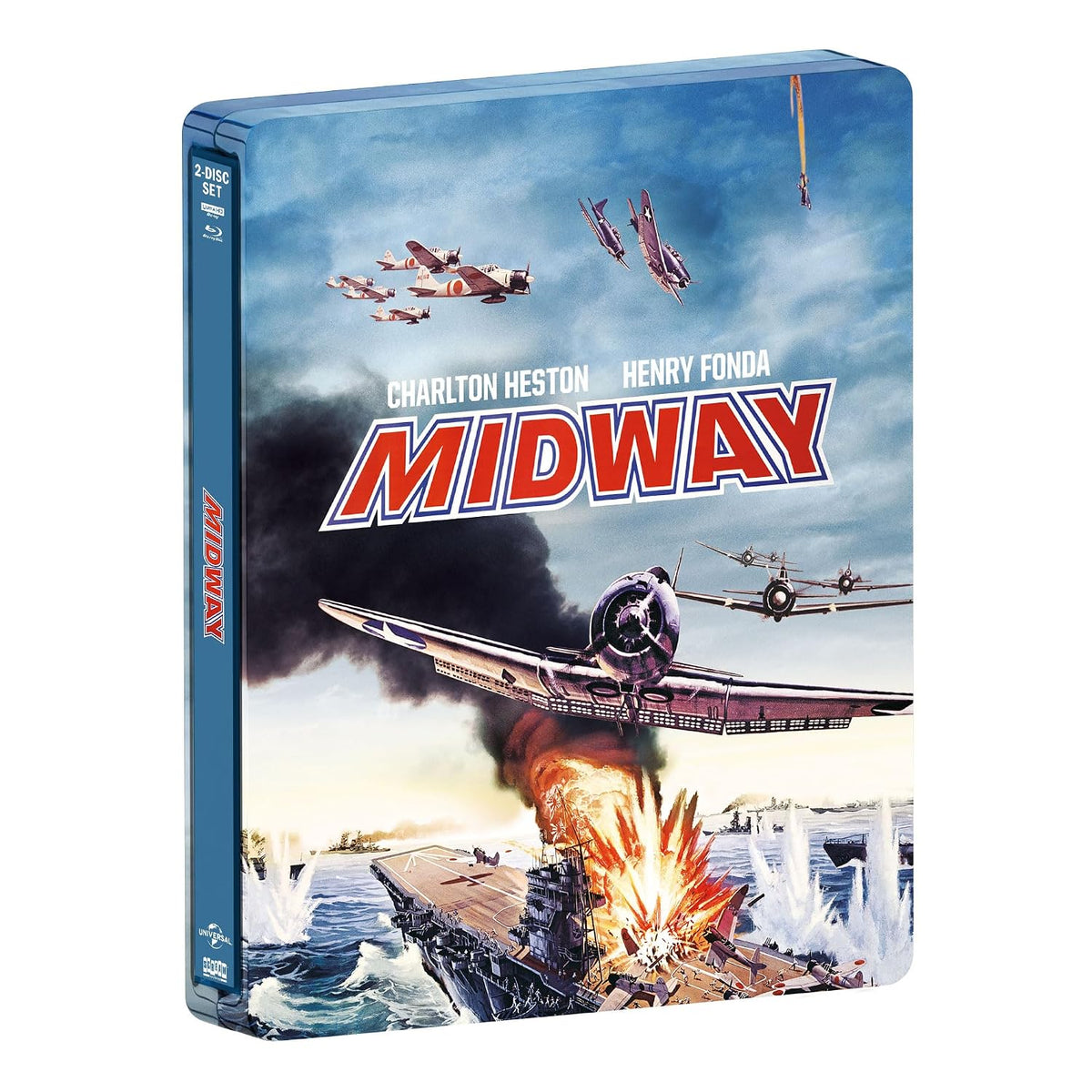 [USA] Midway (1976): 4K UHD Blu-ray Limited Edition SteelBook Pre-Order Added