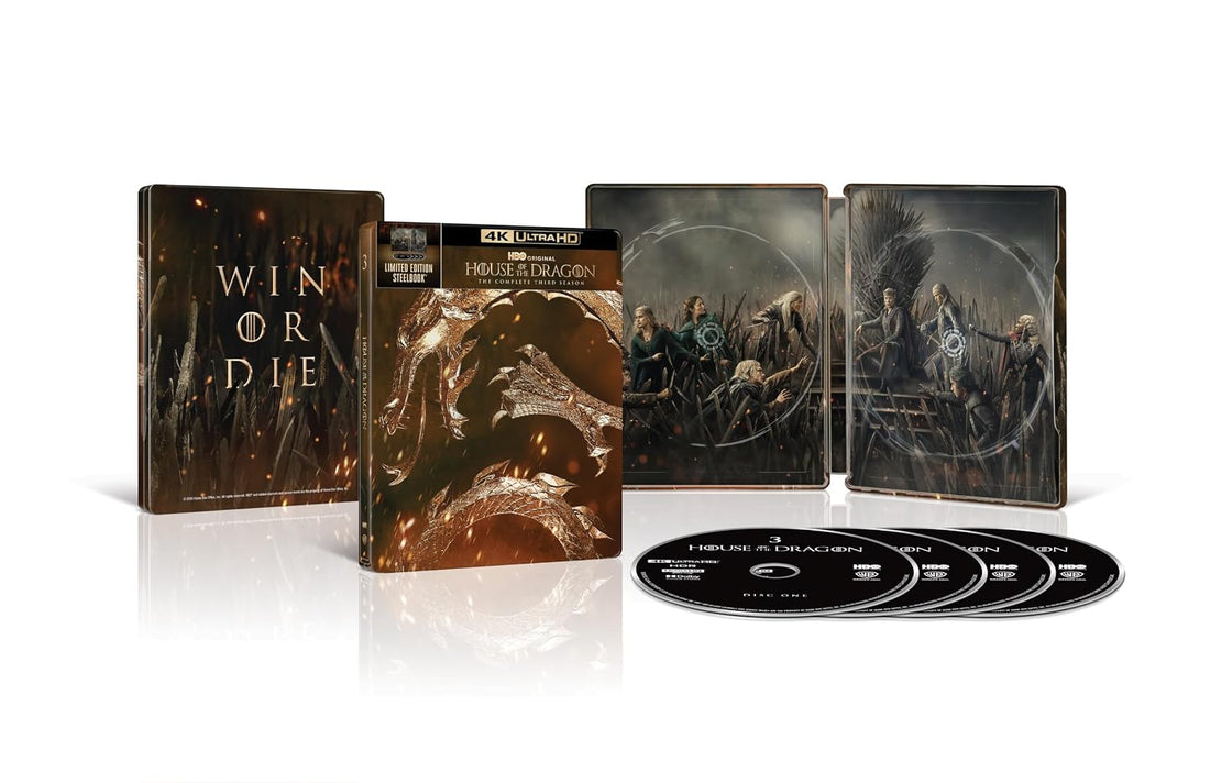 [USA] House of the Dragon: The Complete Third Season (2026): 4K UHD Blu-ray Limited Edition SteelBook Pre-Order Added