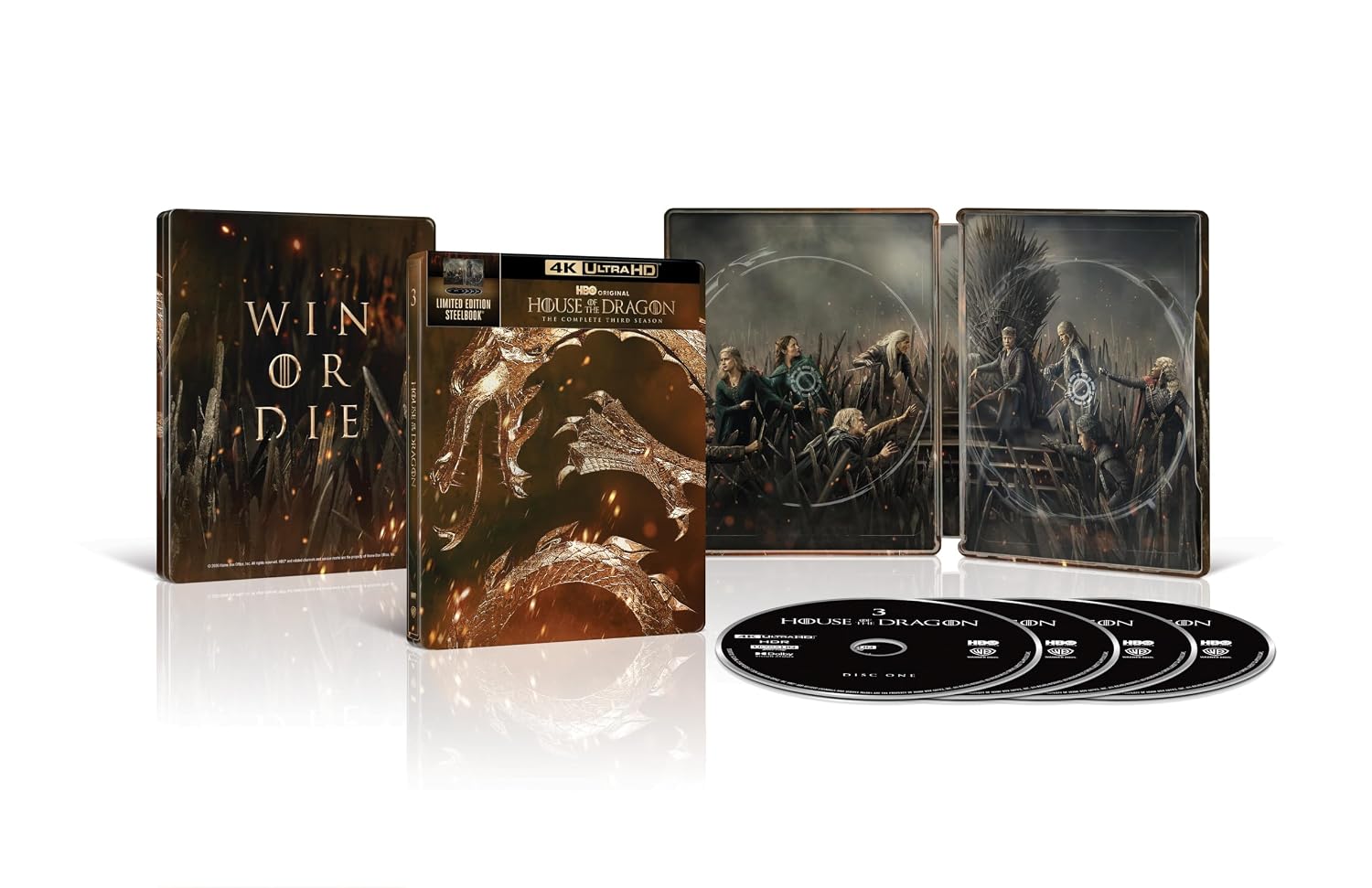 [USA] House of the Dragon: The Complete Third Season (2026): 4K UHD Blu-ray Limited Edition SteelBook Pre-Order Added