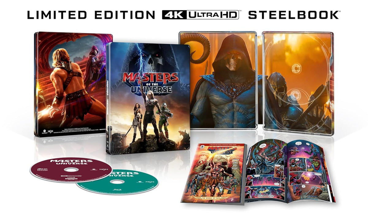 [USA] Masters Of The Universe (2026): 4K UHD Blu-ray Limited Edition SteelBook Pre-Order Added