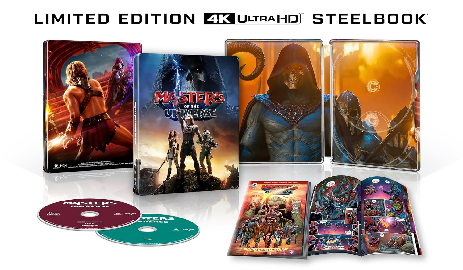[USA] Masters Of The Universe (2026): 4K UHD Blu-ray Limited Edition SteelBook Pre-Order Added