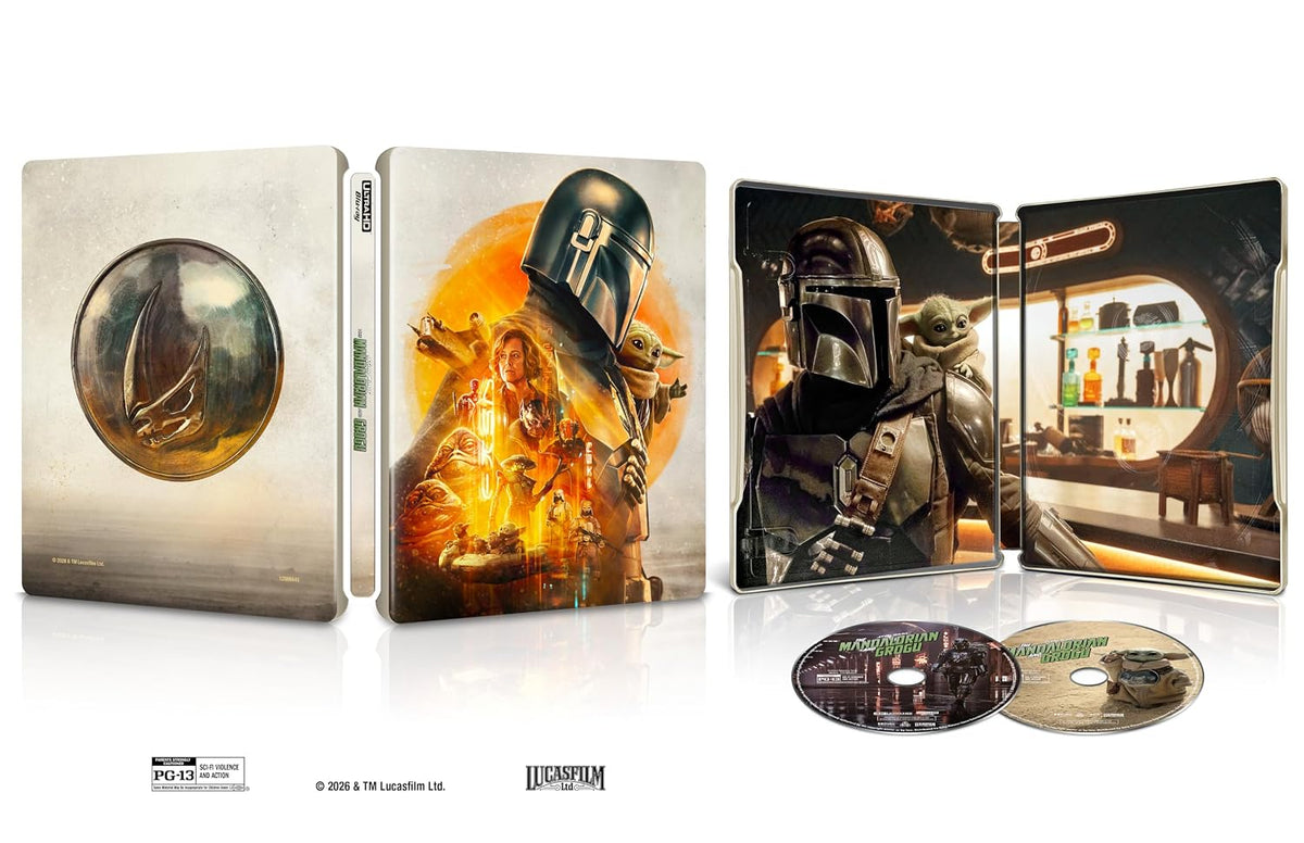 [USA] The Mandalorian And Grogu (2026): 4K UHD Blu-ray Limited Edition SteelBook Pre-Order Added