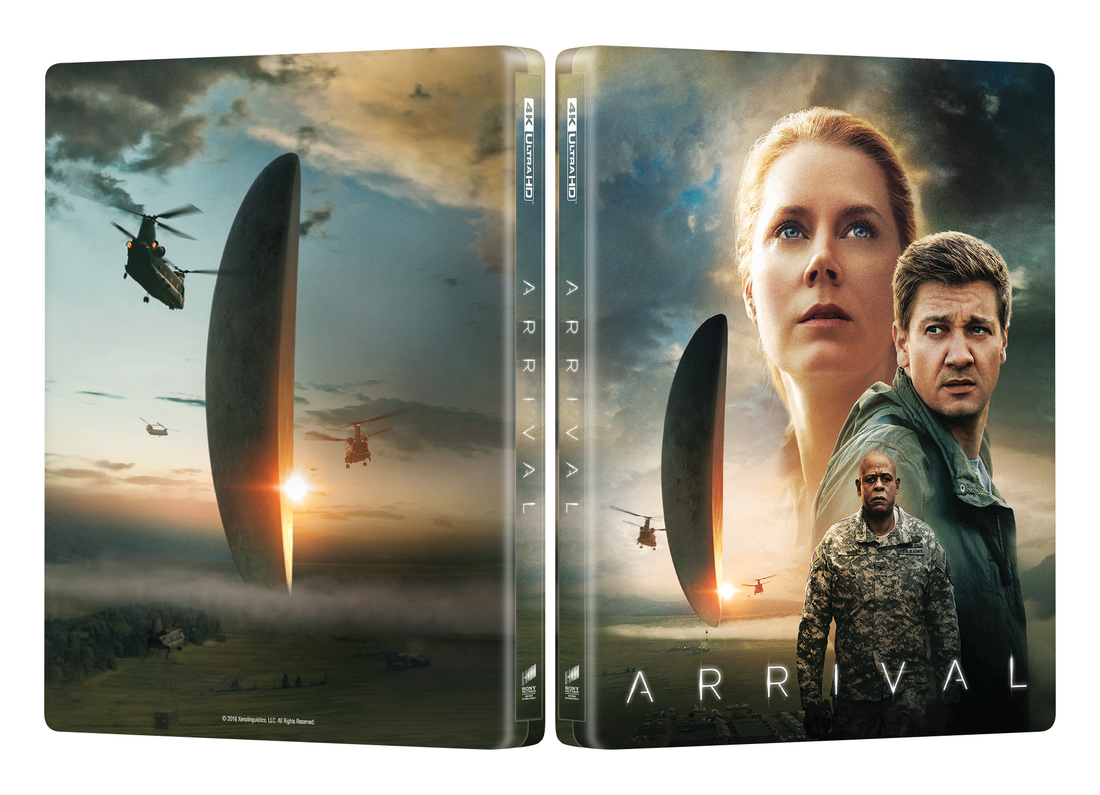Arrival (2016): 4K UHD Blu-ray Manta Lab Exclusive ME#105 SteelBook Pre-Order Is Live
