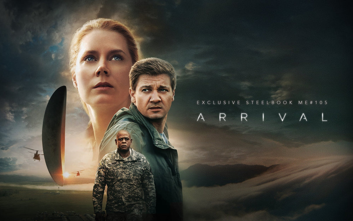 Arrival (2016): 4K UHD Blu-ray Manta Lab Exclusive ME#105 SteelBook Pre-Order Listing Expected