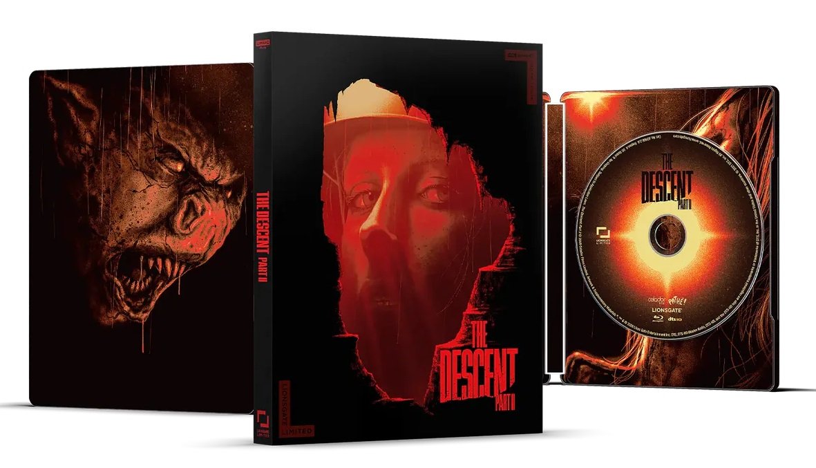 [USA] The Descent: Part 2 (2009): 4K UHD Blu-ray Lionsgate Limited Exclusive SteelBook Pre-Order Is Live