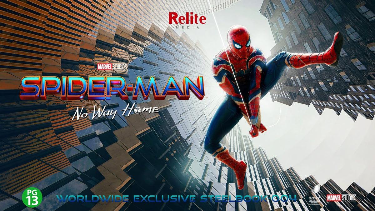 Relite Media Reveals Spider-Man: No Way Home WEA Steelbook