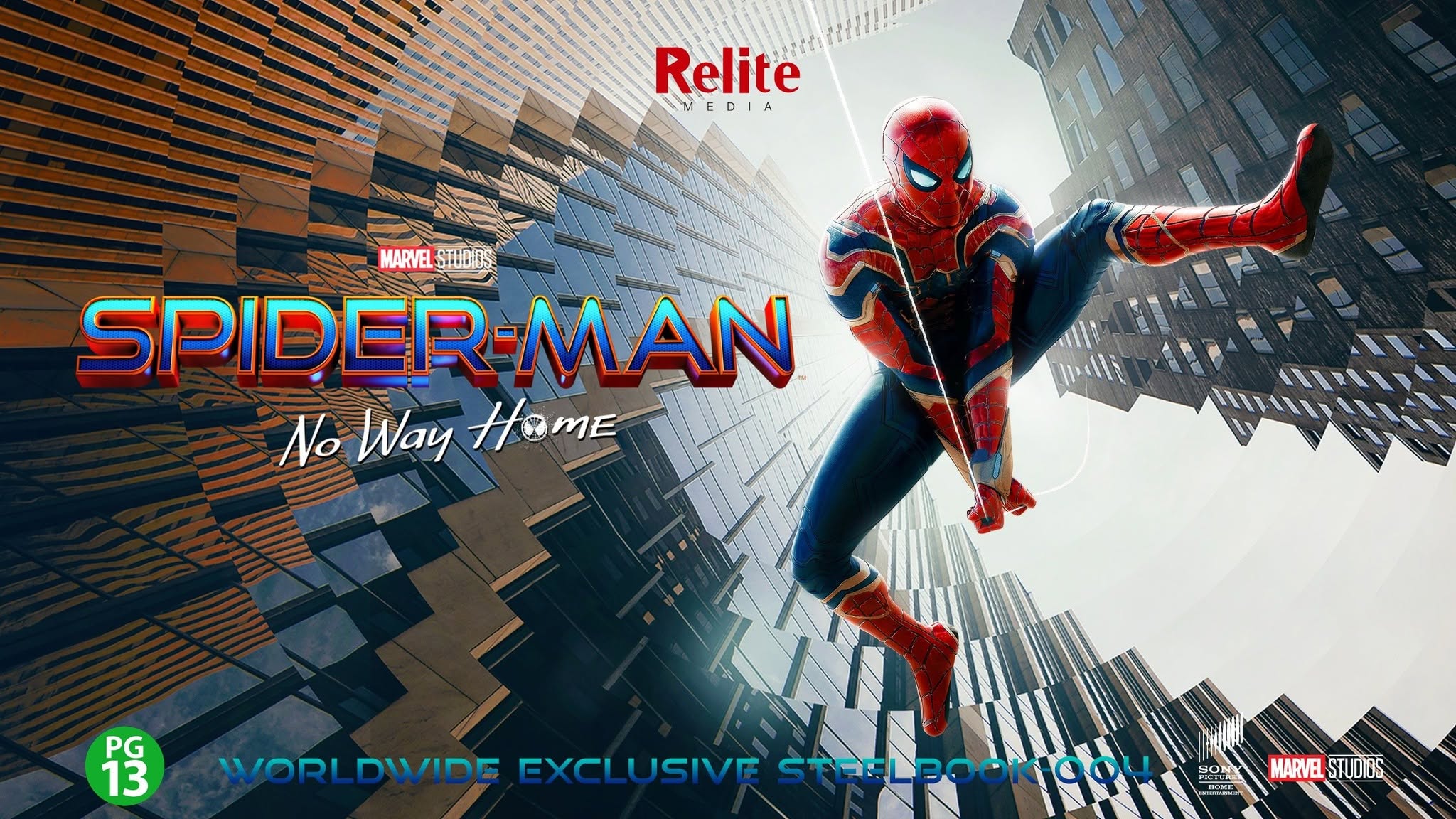 Relite Media Reveals Spider-Man: No Way Home WEA Steelbook
