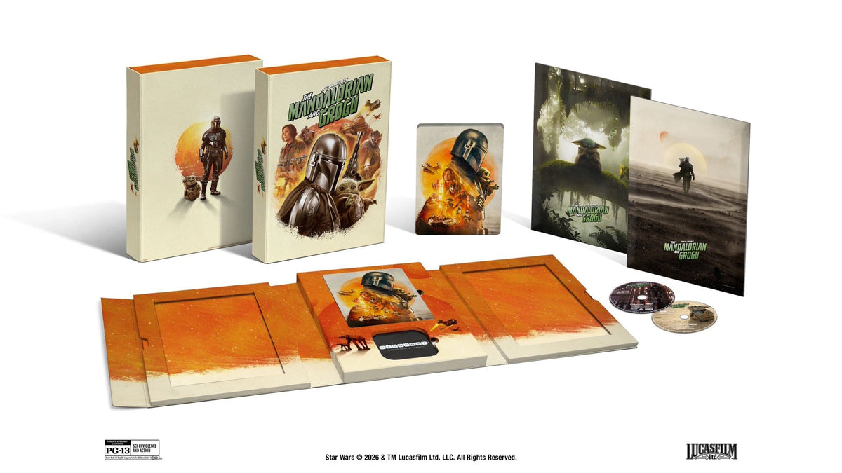 [USA] The Mandalorian and Grogu (Beskar Collector’s Edition) (2026): 4K UHD Blu-ray Limited Edition SteelBook Pre-Order Is Live