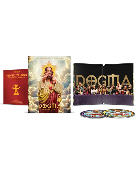 Dogma 25th Anniversary Edition 4K Blu-ray Steelbook  (4K Ultra HD + Blu-ray + Digital) - PREORDER