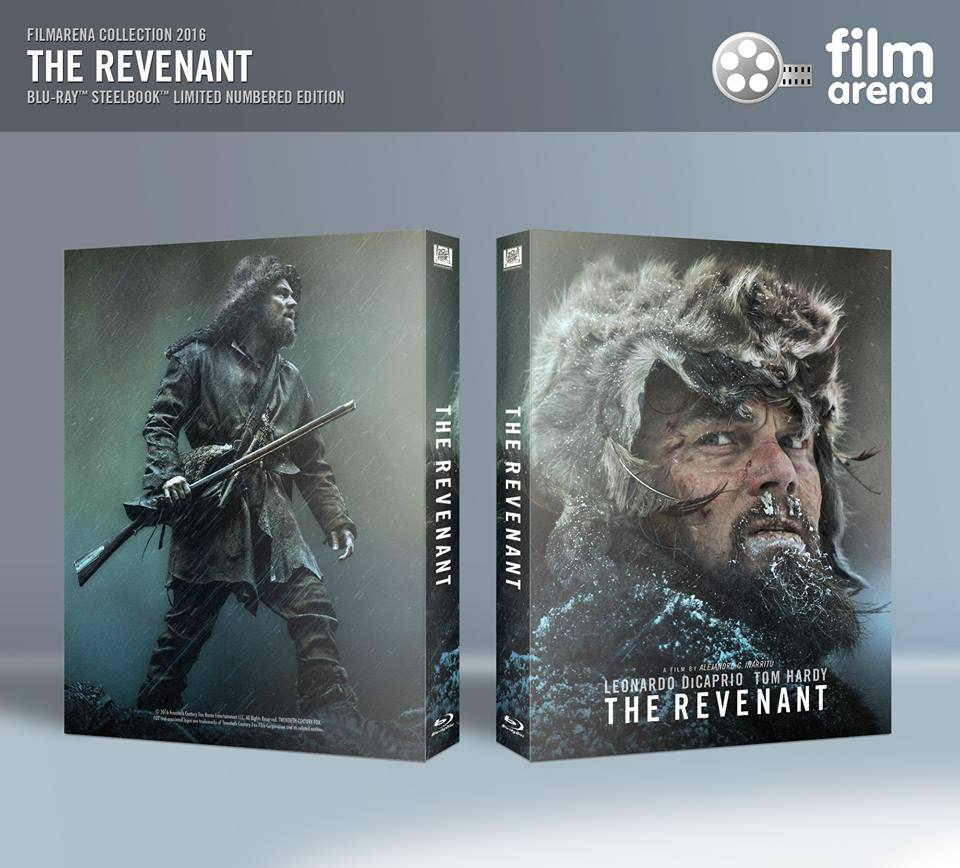 The Revenant Blu-ray Steelbook Filmarena Collection #42 Full Slip E1