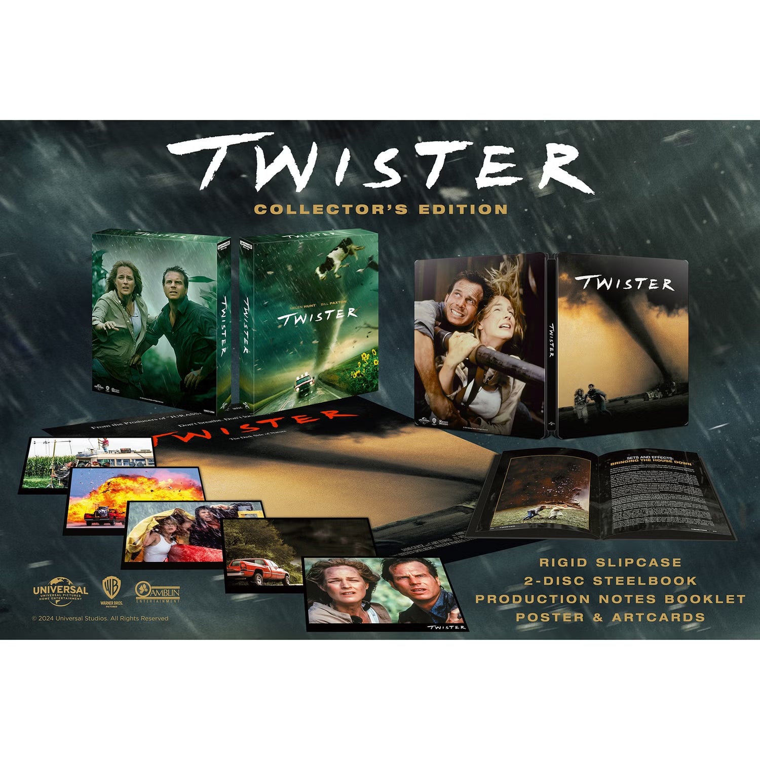 Édition collector Twister 4K Blu-ray Steelbook