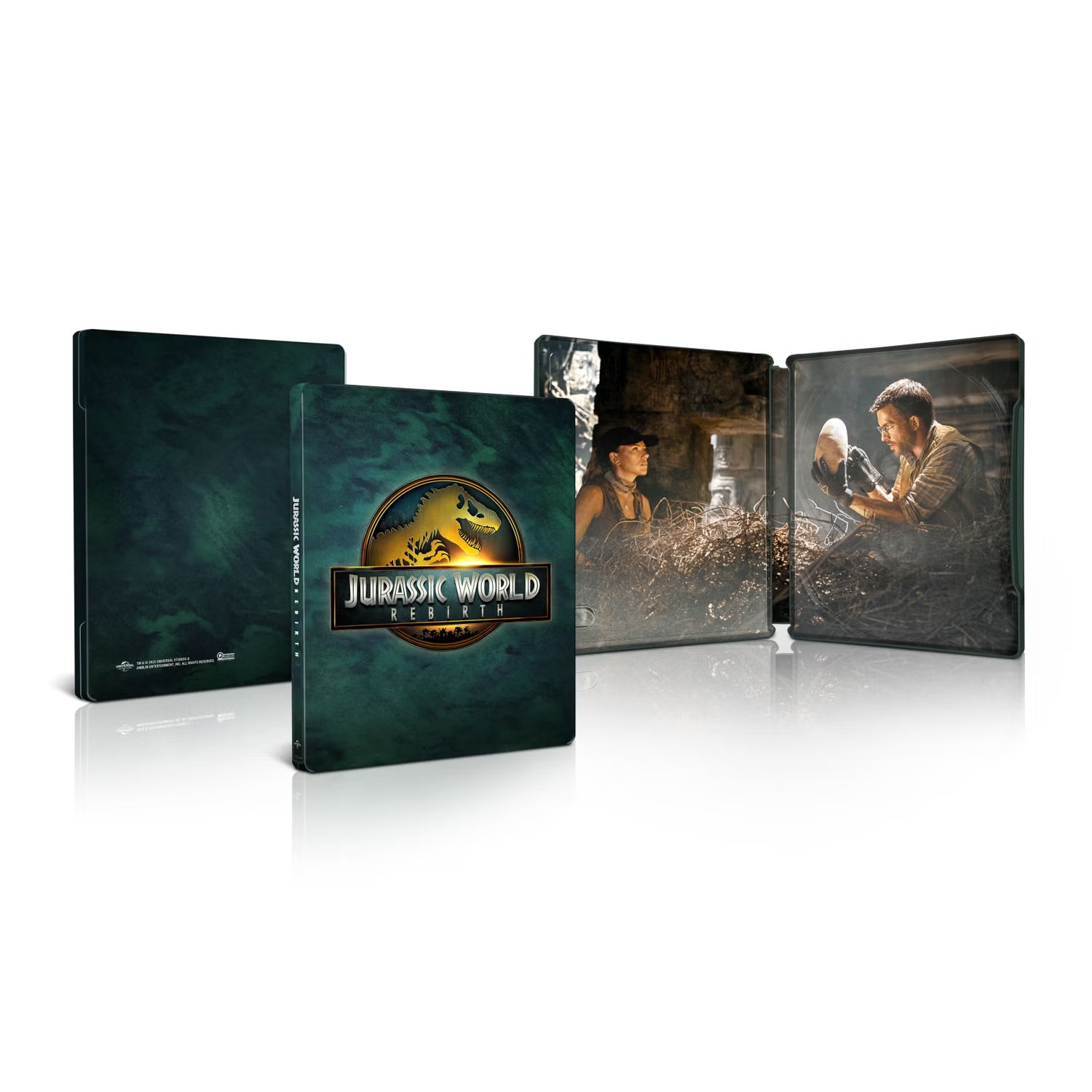 Jurassic World Rebirth 4K Blu-ray Steelbook Édition Limitée