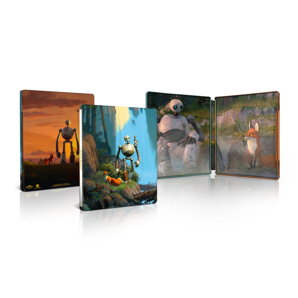 Édition collector ultime Wild Robot 4K Blu-ray Steelbook